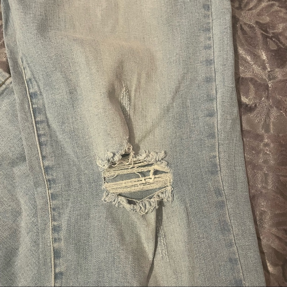 High Rise Ripped Skinny Jeans - Picture 7 of 7